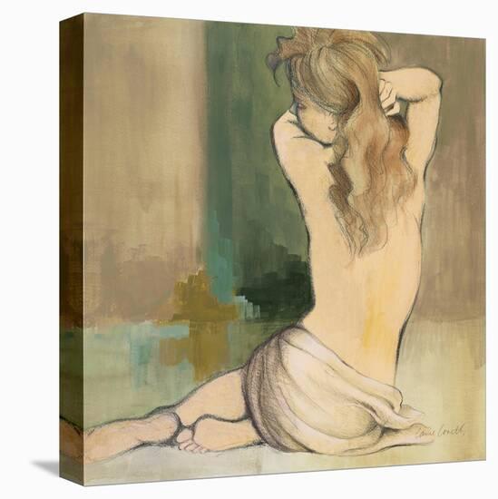 Waking Woman I (Green)-Lanie Loreth-Stretched Canvas