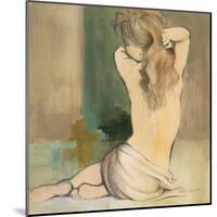 Waking Woman I (Green)-Lanie Loreth-Mounted Art Print