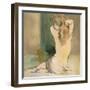 Waking Woman I (Green)-Lanie Loreth-Framed Art Print