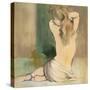 Waking Woman I (Green)-Lanie Loreth-Stretched Canvas