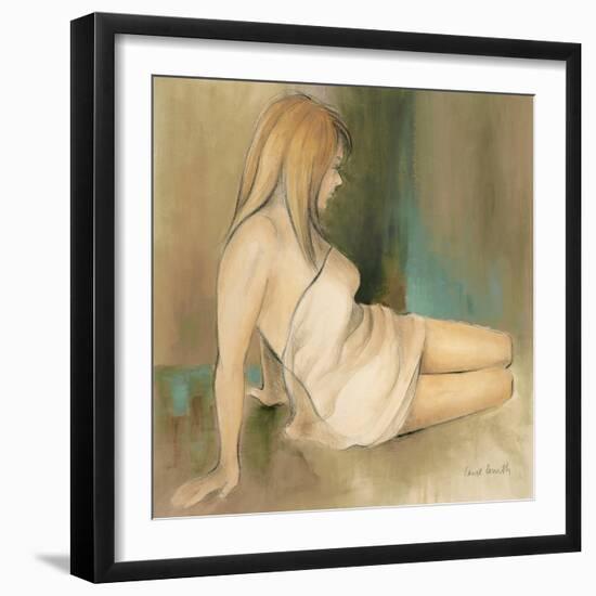 Waking Woman II (Green)-Lanie Loreth-Framed Art Print