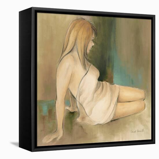 Waking Woman II (Green)-Lanie Loreth-Framed Stretched Canvas