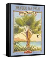 Wakuku Fan Palm-Kerne Erickson-Framed Stretched Canvas