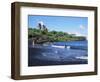 Walanapanapa Black Sand Beach, Hana Coast, Maui, Hawaii, Hawaiian Islands, USA-Alison Wright-Framed Photographic Print