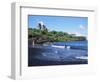 Walanapanapa Black Sand Beach, Hana Coast, Maui, Hawaii, Hawaiian Islands, USA-Alison Wright-Framed Photographic Print