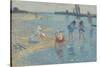 Walberswick, Children Paddling, 1891-Philip Wilson Steer-Stretched Canvas