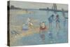 Walberswick, Children Paddling, 1891-Philip Wilson Steer-Stretched Canvas