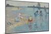 Walberswick, Children Paddling, 1891-Philip Wilson Steer-Mounted Giclee Print