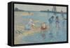 Walberswick, Children Paddling, 1891-Philip Wilson Steer-Framed Stretched Canvas