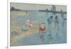 Walberswick, Children Paddling, 1891-Philip Wilson Steer-Framed Giclee Print