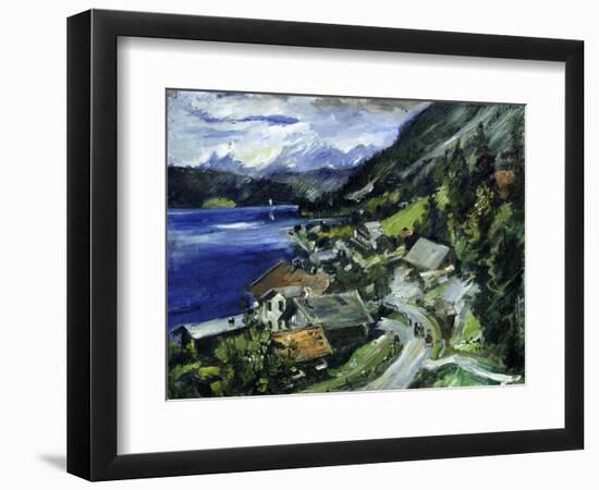 Walchensee, 1920-Lovis Corinth-Framed Premium Giclee Print