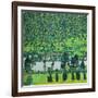 Waldabhang in Unterach Am Attersee, 1917, Slope in a Forest on Atterse-Lake-Gustav Klimt-Framed Giclee Print