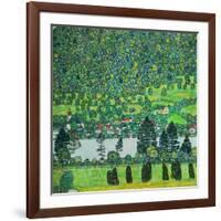 Waldabhang in Unterach Am Attersee, 1917, Slope in a Forest on Atterse-Lake-Gustav Klimt-Framed Giclee Print