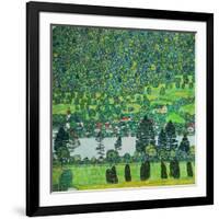 Waldabhang in Unterach Am Attersee, 1917, Slope in a Forest on Atterse-Lake-Gustav Klimt-Framed Giclee Print