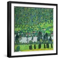 Waldabhang in Unterach Am Attersee, 1917, Slope in a Forest on Atterse-Lake-Gustav Klimt-Framed Giclee Print