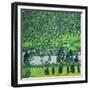 Waldabhang in Unterach Am Attersee, 1917, Slope in a Forest on Atterse-Lake-Gustav Klimt-Framed Giclee Print