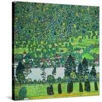 Waldabhang in Unterach Am Attersee, 1917, Slope in a Forest on Atterse-Lake-Gustav Klimt-Stretched Canvas