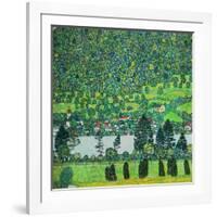 Waldabhang in Unterach Am Attersee, 1917, Slope in a Forest on Atterse-Lake-Gustav Klimt-Framed Giclee Print