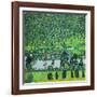 Waldabhang in Unterach Am Attersee, 1917, Slope in a Forest on Atterse-Lake-Gustav Klimt-Framed Giclee Print