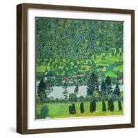 Waldabhang in Unterach Am Attersee, 1917, Slope in a Forest on Atterse-Lake-Gustav Klimt-Framed Giclee Print