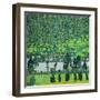 Waldabhang in Unterach Am Attersee, 1917, Slope in a Forest on Atterse-Lake-Gustav Klimt-Framed Giclee Print
