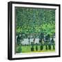 Waldabhang in Unterach Am Attersee, 1917, Slope in a Forest on Atterse-Lake-Gustav Klimt-Framed Giclee Print