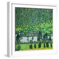 Waldabhang in Unterach Am Attersee, 1917, Slope in a Forest on Atterse-Lake-Gustav Klimt-Framed Giclee Print