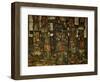 Waldandacht (Shrines in the Wood), 1915-Egon Schiele-Framed Giclee Print