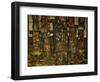 Waldandacht (Shrines in the Wood), 1915-Egon Schiele-Framed Giclee Print