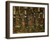 Waldandacht (Shrines in the Wood), 1915-Egon Schiele-Framed Giclee Print