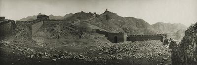 Great Wall of China, 1906 - Near Beijing-Waldemar Abegg-Mounted Giclee Print