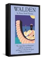 Walden - Drummer-null-Framed Stretched Canvas