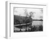 Walden Pond from Henry David Thoreau's Hut-null-Framed Giclee Print