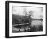 Walden Pond from Henry David Thoreau's Hut-null-Framed Giclee Print