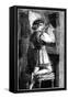 Waldensian Youth Hiding His Vernacular Bible C1200-null-Framed Stretched Canvas