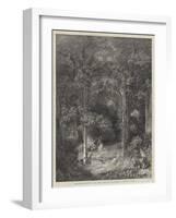 Waldfraulein,' or the Forest Maiden, a Fairy Tale-Edward Killingworth Johnson-Framed Giclee Print