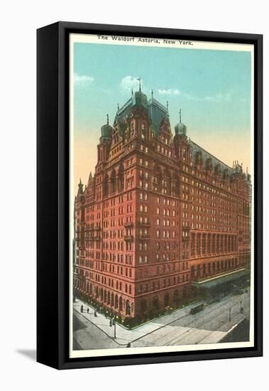 Waldorf-Astoria Hotel, New York City-null-Framed Stretched Canvas