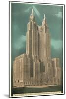 Waldorf-Astoria Hotel, New York City-null-Mounted Art Print