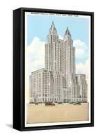 Waldorf-Astoria Hotel, New York City-null-Framed Stretched Canvas