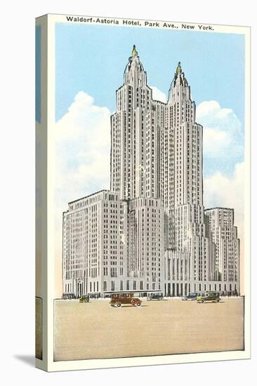 Waldorf-Astoria Hotel, New York City-null-Stretched Canvas