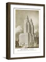 Waldorf-Astoria Hotel, New York City-null-Framed Art Print