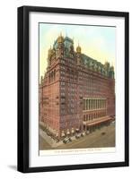 Waldorf-Astoria Hotel, New York City-null-Framed Art Print