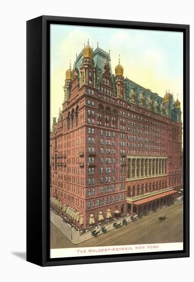 Waldorf-Astoria Hotel, New York City-null-Framed Stretched Canvas