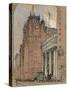 Waldorf Astoria Hotel-Joseph Pennell-Stretched Canvas