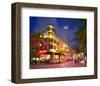 Waldorf Towers Hotel on Ocean Drive in the Art Deco District of South Miami Beach-null-Framed Art Print