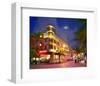 Waldorf Towers Hotel on Ocean Drive in the Art Deco District of South Miami Beach-null-Framed Art Print