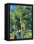 Waldstrasse, C.1910-Ernst Ludwig Kirchner-Framed Stretched Canvas