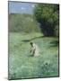 Waldwiese, 1876-Hans Thoma-Mounted Giclee Print