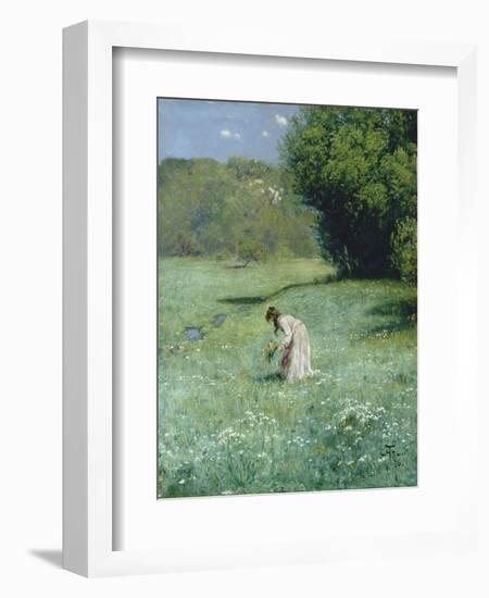 Waldwiese, 1876-Hans Thoma-Framed Giclee Print