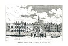 Somerset House London from a Line Drawing by S.Wale 1776-Wale-Giclee Print